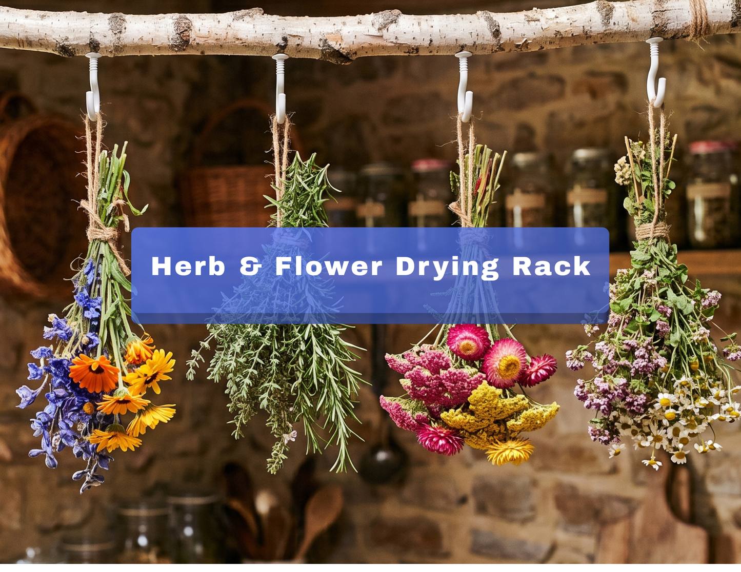 Herb and Flower Drying Rack Workshop | Friday August 28