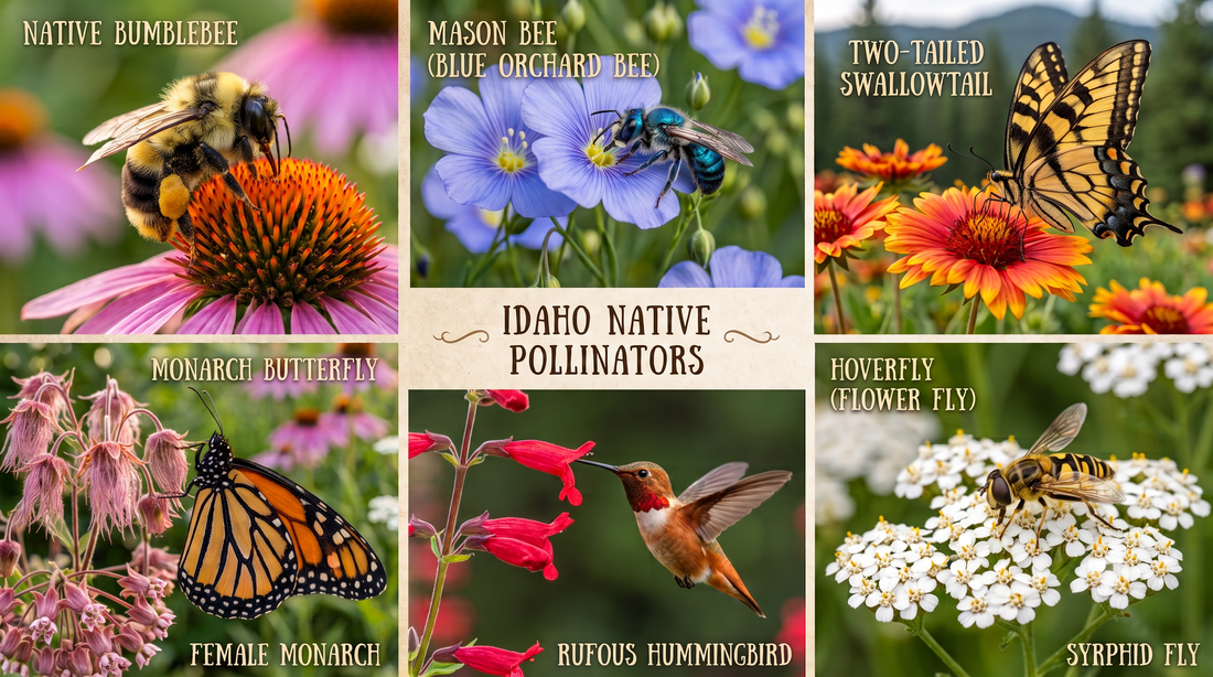 Planting for Pollinators: How to Attract Hummingbirds, Butterflies, and Other Pollinators to Your North Idaho Yard!