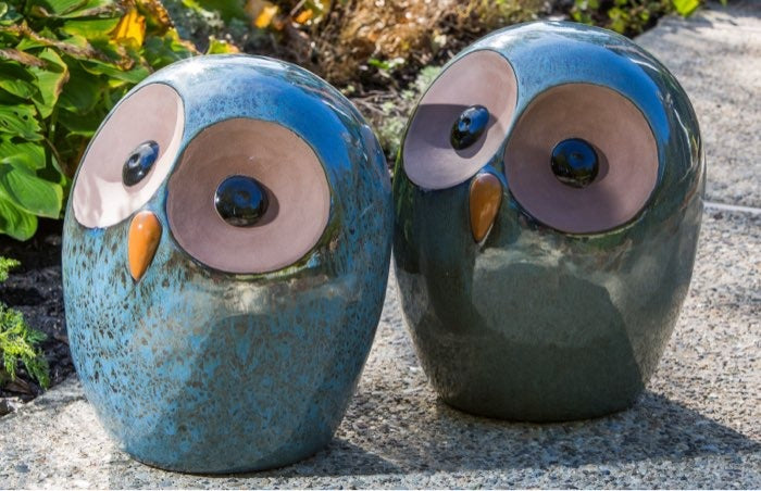 Large Owl - Green