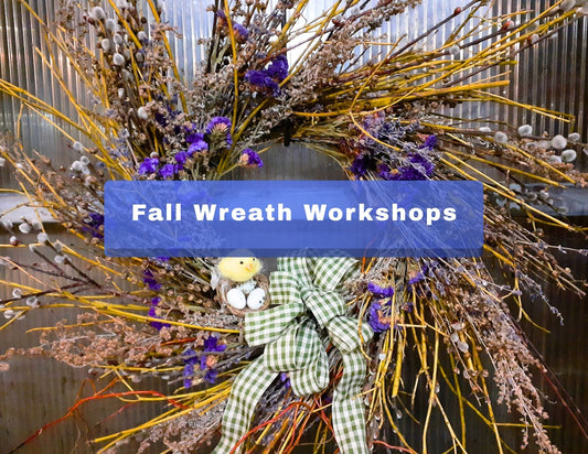 Dried Flower Wreath Workshops | September & October