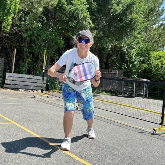 Pickle Ball lessons with Marie in July